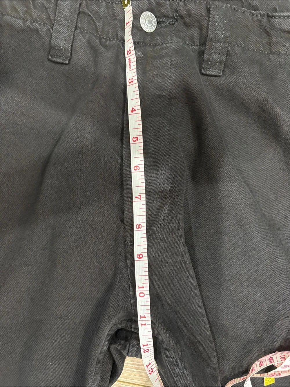 Abercrombie & Fitch Loose Lightweight Jean Pants Mens 31x32 Black Denim